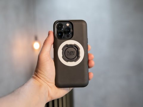Quad Lock Case MAG - iPhone 12 Pro Max - Kryt mobilního telefonu - černý