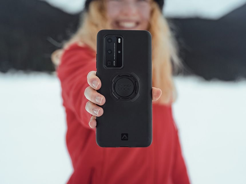 Quad Lock Case - Huawei P30 - Kryt mobilního telefonu - černý