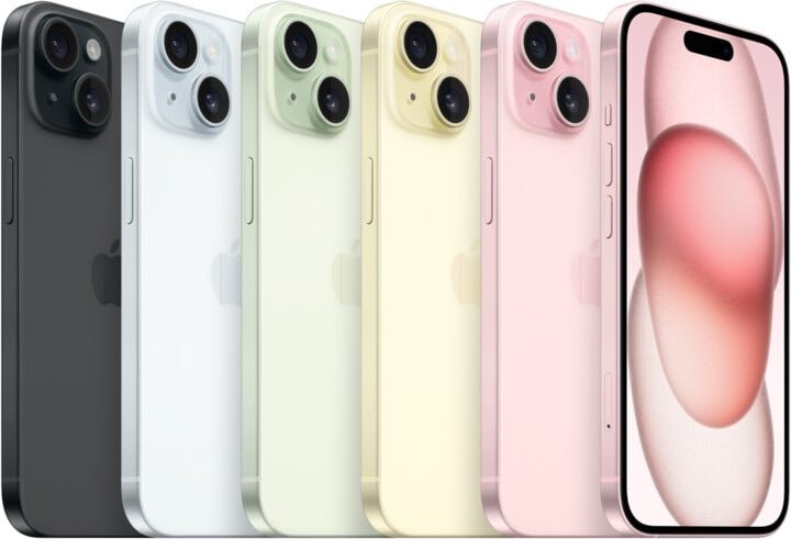 Apple iPhone 15 Plus 128GB žlutý