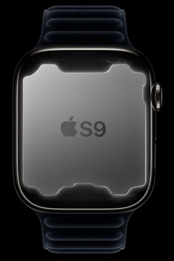 Apple Watch Series 9 GPS 41mm inkoustový hliník s temně inkoustovým sportovním řemínkem S/M