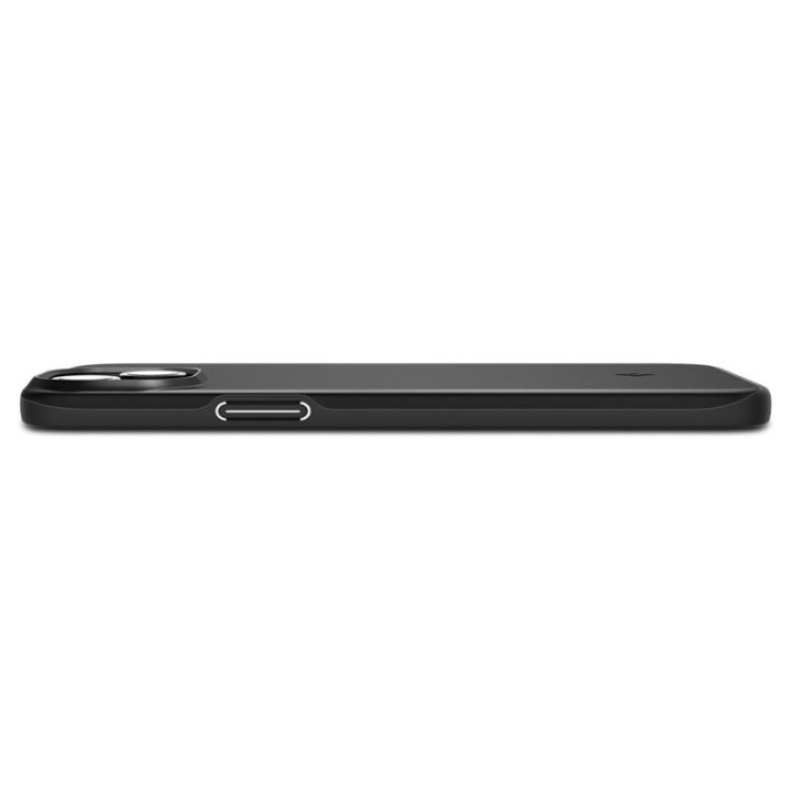 Spigen Thin Fit, black,  ochranný kryt pro iPhone 15 Plus