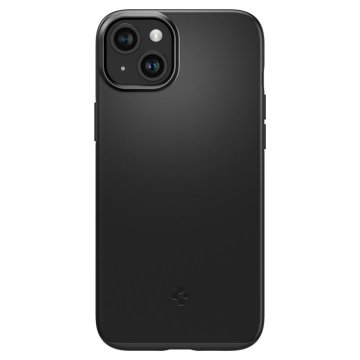 Spigen Thin Fit, black,  ochranný kryt pro iPhone 15 Plus