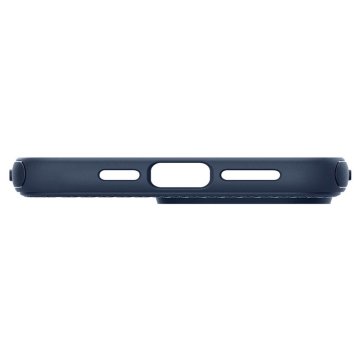 Spigen Mag Armor, navy blue,  ochranný kryt s MagSafe pro iPhone 15 Pro Max