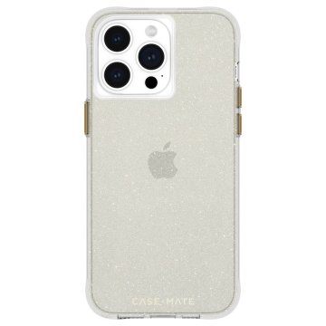Case Mate Sheer Crystal case, champagne gold, ochranný kryt pro iPhone 15 Pro Max