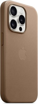Apple kryt z tkaniny FineWoven s MagSafe na iPhone 15 Pro kouřový