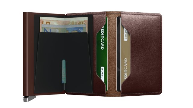 Secrid Premium Slimwallet Dusk, peněženka, tmavě hnědá