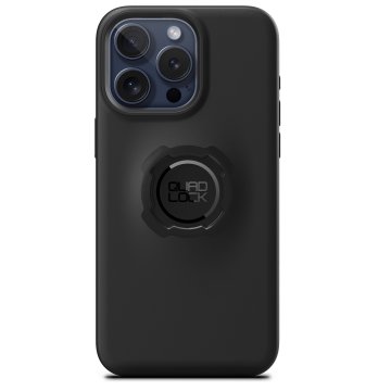 Quad Lock Case - iPhone 15 Pro - Kryt mobilního telefonu - černý