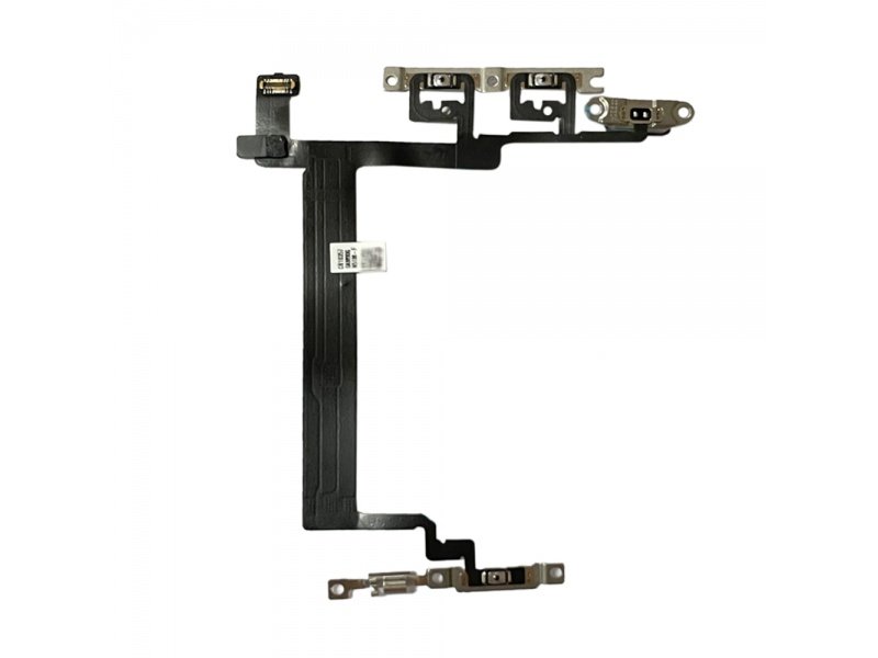 Flex kabel tlačítka zapínání+tlačítka hlasitosti+kovová destička pro Apple iPhone 13 Mini