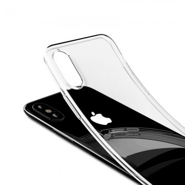 McDodo Crystal Soft Jacket Case kryt Apple iPhone X - clear
