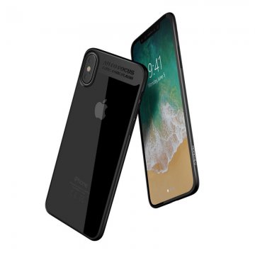 McDodo Dual Bumper Case kryt Apple iPhone X - Black
