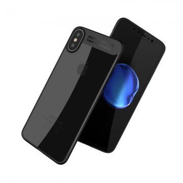McDodo Dual Bumper Case kryt Apple iPhone X - Black