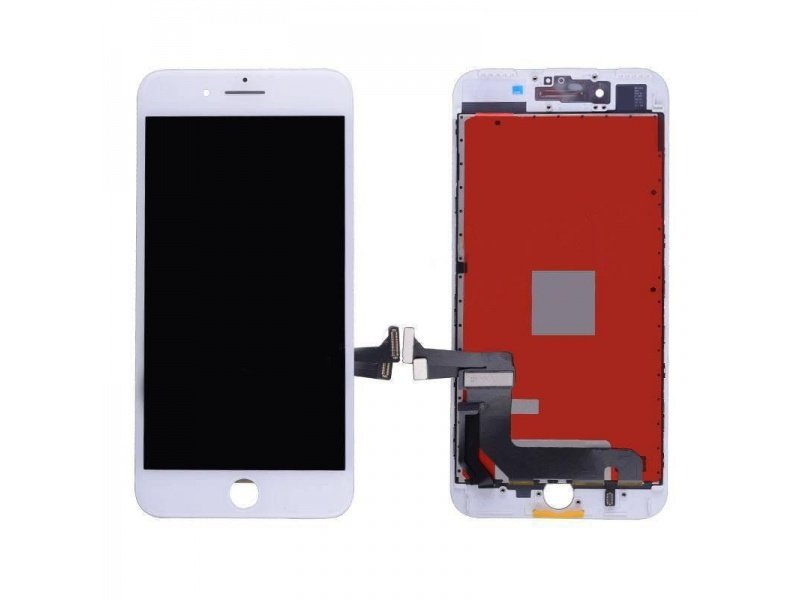 LCD + dotyk pro Apple iPhone 8 Plus - bílá (Refurbished)