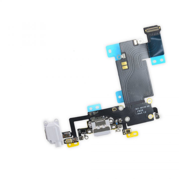 Nabíjecí konektor pro Apple iPhone 6S Plus - šedý