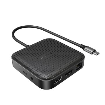 Hyper® - HD USB4 Mobile Dock, černá