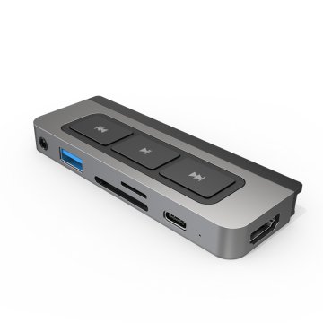 Hyper® HyperDrive™ - Media 6v1 USB-C Hub pro iPad Pro/Air