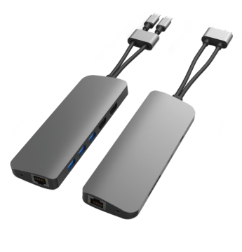 Hyper® HyperDrive™ - VIPER 10 ve 2 USB-C Hub, šedý