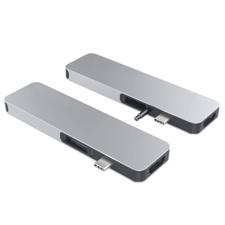 Hyper® HyperDrive™ - SOLO USB-C Hub pro MacBook & ostatní USB-C zařízení - Stříbrný