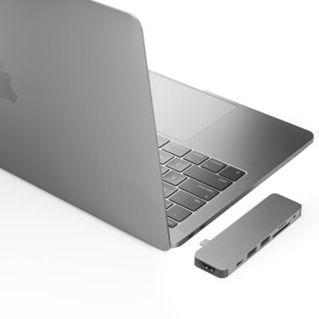 Hyper® HyperDrive™ - SOLO USB-C Hub pro MacBook & ostatní USB-C zařízení - Space Gray
