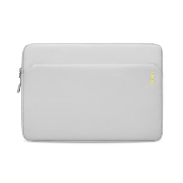 tomtoc Sleeve - ochranné pouzdro pro MacBook Air 13" / Pro 14", světle šedá