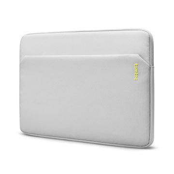 tomtoc Sleeve - ochranné pouzdro pro MacBook Air 13" / Pro 14", světle šedá