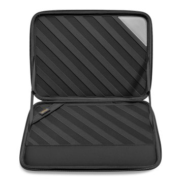 tomtoc Hard Shell - ochranné pouzdro pro MacBook Pro 13" / 14" / iPad Pro 12,9", černá