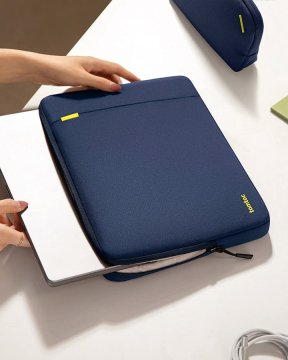 tomtoc Sleeve Kit - ochranné pouzdro pro MacBook Pro 16" / Air 15,3“, námořní modrá