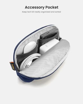 tomtoc Sleeve Kit - ochranné pouzdro pro MacBook Pro 13" / Air 13" / iPad Pro 12,9", námořní modrá