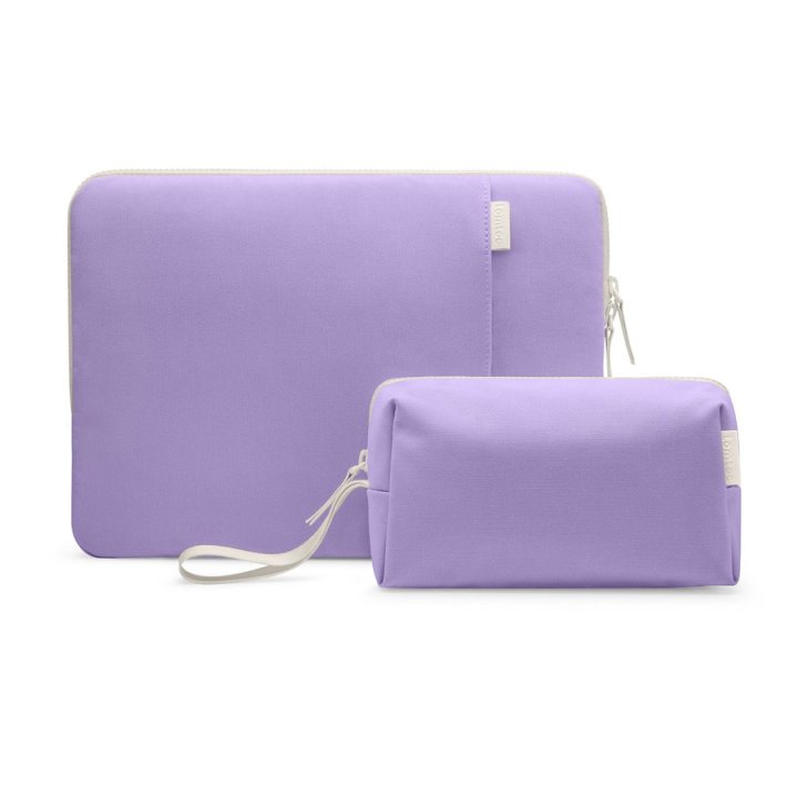 tomtoc Sleeve Kit - ochranné pouzdro pro MacBook Pro 13" / Air 13" / iPad Pro 12,9", fialová