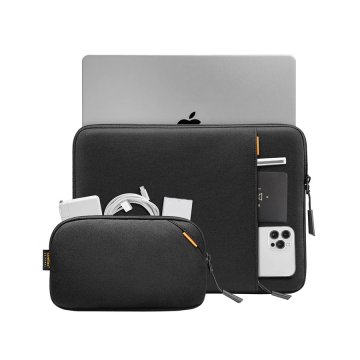 tomtoc Sleeve Kit - ochranné pouzdro pro MacBook Pro 16" / Air 15,3", černá