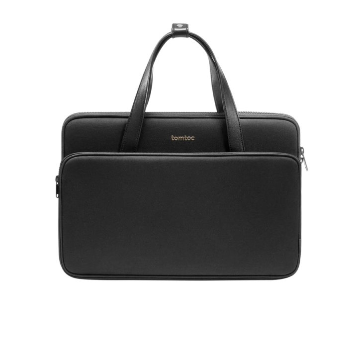 tomtoc Shoulder Bag - ochranné pouzdro pro MacBook Pro 14" / Air / Pro 13" / iPad Pro 12,9", černá