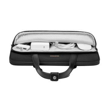 tomtoc Shoulder Bag - ochranné pouzdro pro MacBook Pro 14" / Air / Pro 13" / iPad Pro 12,9", černá