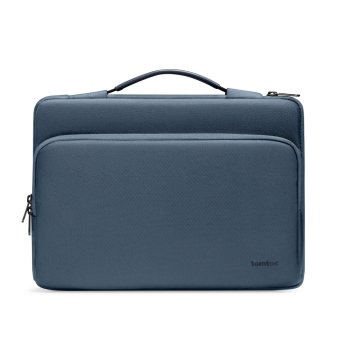 tomtoc Briefcase – ochranné pouzdro pro MacBook Pro / Air 13" / iPad Pro 12,9", tmavěmodrá