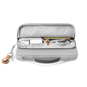 tomtoc Briefcase – ochranné pouzdro pro MacBook Pro / Air 13" / iPad Pro 12,9", šedá