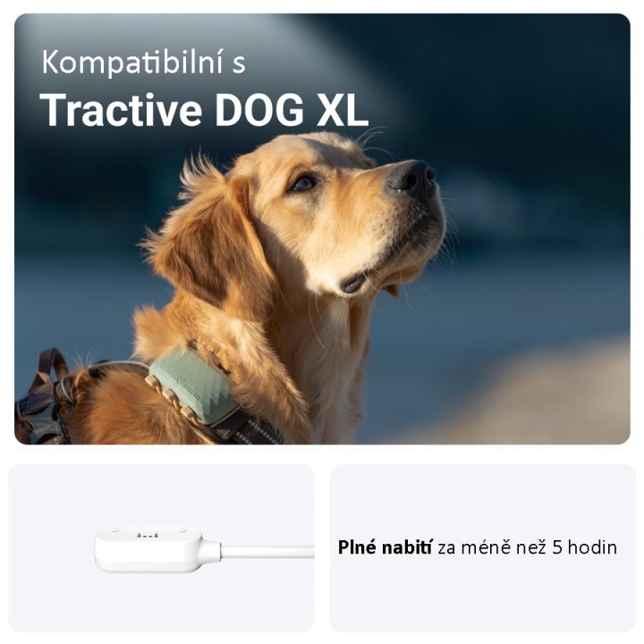 Tractive GPS XL - USB nabíjecí kabel