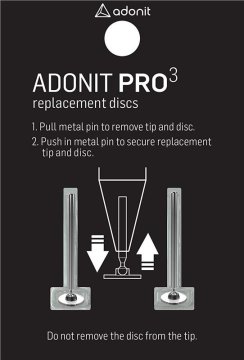 Adonit Replacement Disc, 2pcs - Pro 4/Pro 3/Mini 4