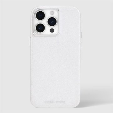 Case Mate Shimmer Iridescent - ochranný kryt s MagSafe a třpytkami pro iPhone 15 Pro Max