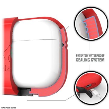 Catalyst Waterproof case - ochranný kryt pro AirPods Pro, červená