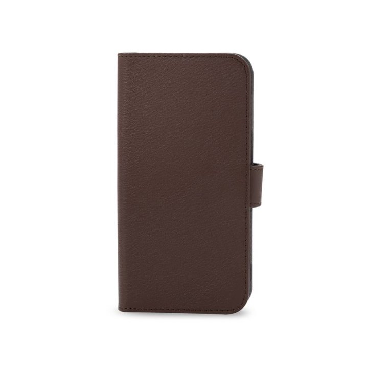 Decoded Leather Detachable Wallet - ochranný kryt pro iPhone SE/8/7, hnědá