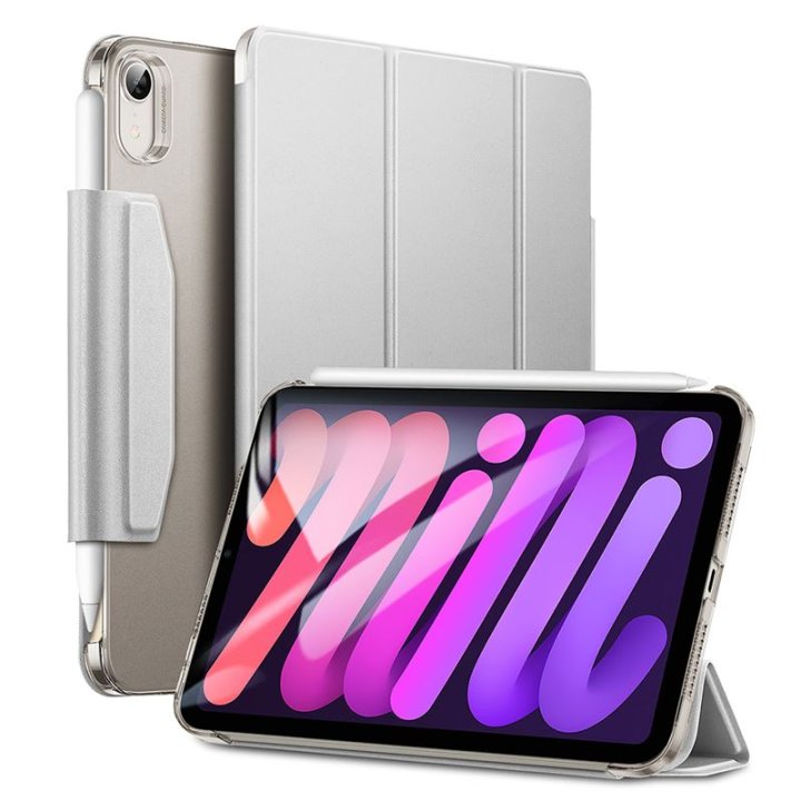 ESR Ascend Trifold Case - ochranný kryt pro iPad mini 6, šedá