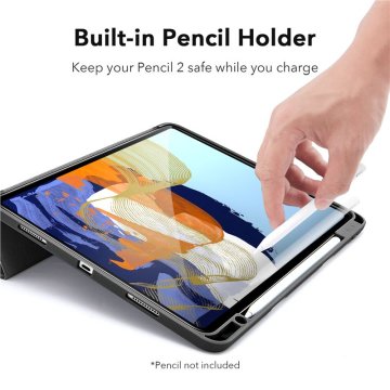 ESR Rebound Pencil - ochranný kryt pro iPad Pro 11" 2021, černá
