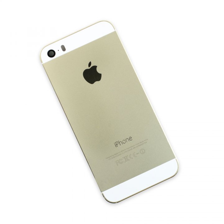 Zadní kryt pro Apple iPhone 5S - zlatý