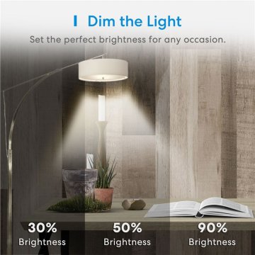 Meross Smart Wi-Fi LED Bulb Dimmer - Wi-Fi žárovka