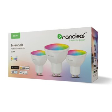 Nanoleaf Essentials Smart GU10 Bulb 3PK - 3x Chytrá žárovka
