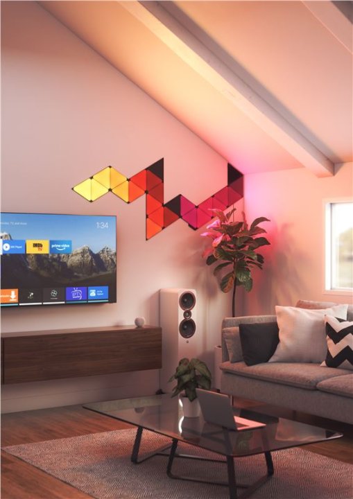 Nanoleaf Shapes Black Triangles Expansion Pack 3PK - rozšiřující sada 3 dílná