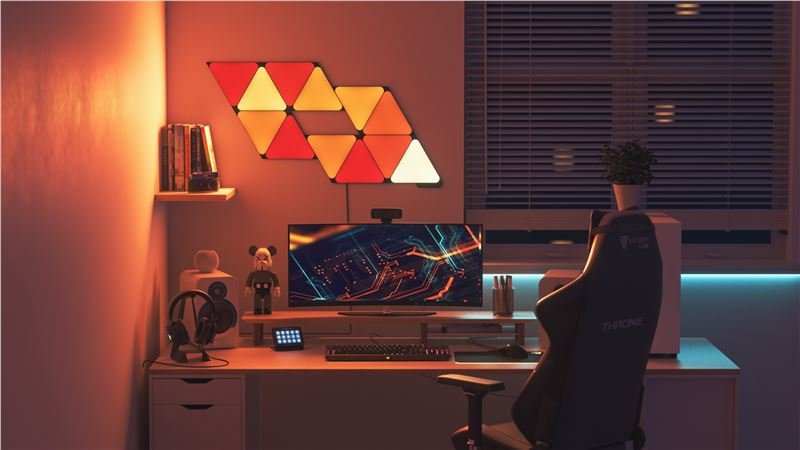 Nanoleaf Shapes Black Triangles Expansion Pack 3PK - rozšiřující sada 3 dílná