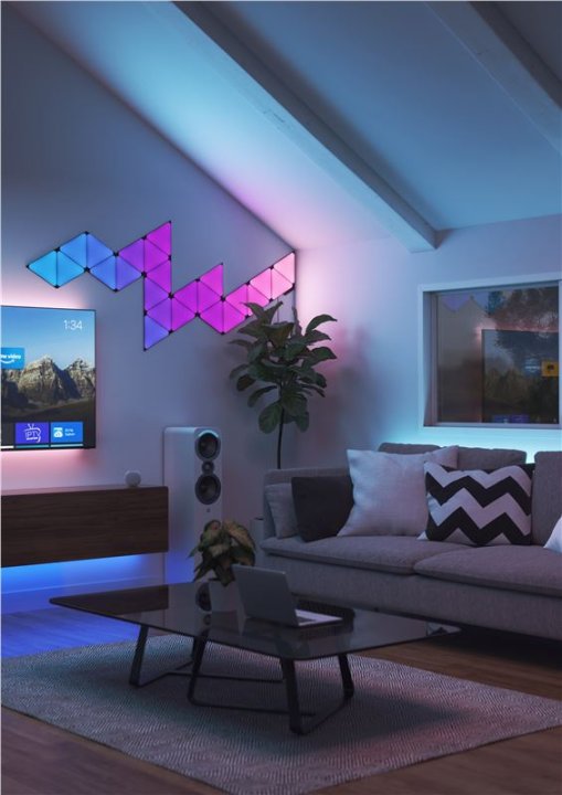 Nanoleaf Shapes Black Triangles Expansion Pack 3PK - rozšiřující sada 3 dílná