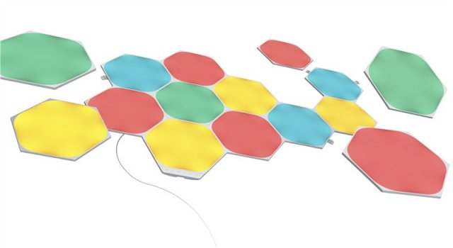 Nanoleaf Shapes Hexagons Starter Kit 15 Panels - sada 15 Panelů