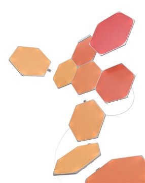 Nanoleaf Shapes Hexagons Starter Kit 9 Panels - sada 5 mini panelů