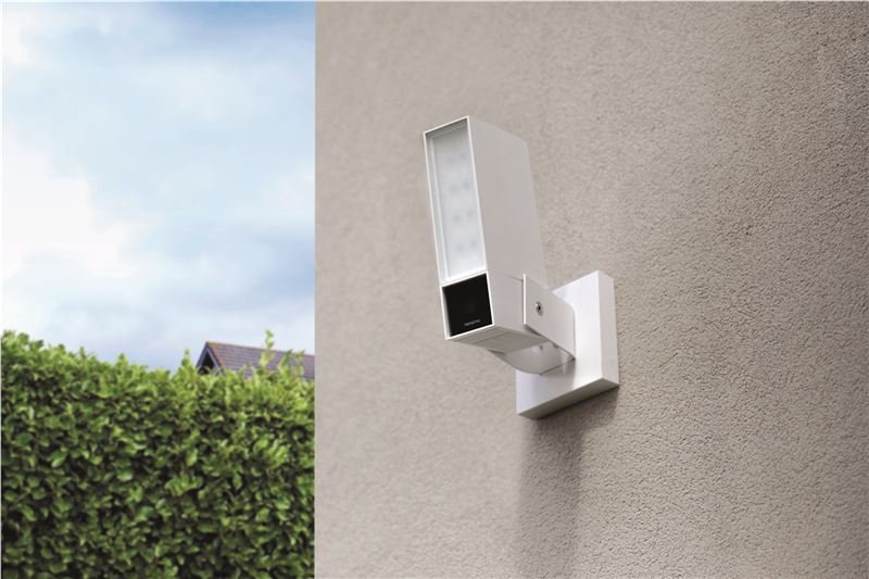 Netatmo Smart Outdoor Camera with Siren - venkovní kamera s rozpoznáváním lidí a sirénou, bílá