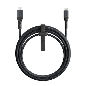 Nomad Kevlar Lightning/USB-C Cable 3m - nabíjecí kabel, černý